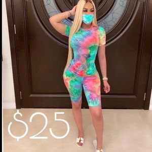 Adult Tie-Dye Two-Piece